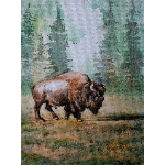 8x 10" Buffalo Print